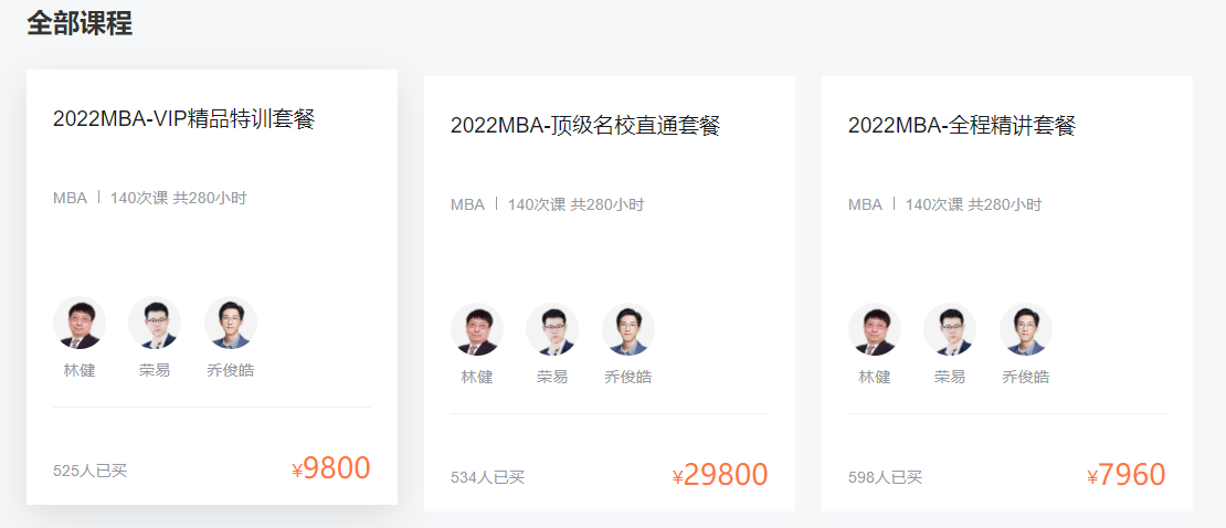 環(huán)球網(wǎng)校MBA 考試培訓(xùn)