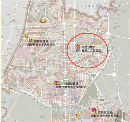 天府新區總體規劃圖_成都天府新區規劃_天府新區和高新區分界圖